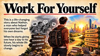 Work For Yourself | A Life-Changing Story About Building Your Own Future | Improve Your English ✅