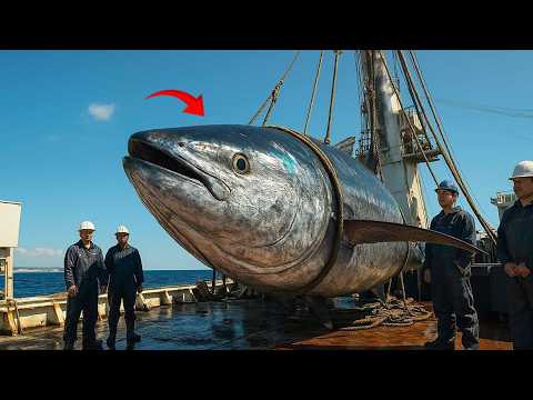 The Moment Fisherman Catches a Giant Shark! 15 of the World's Largest Fish Ever Caught
