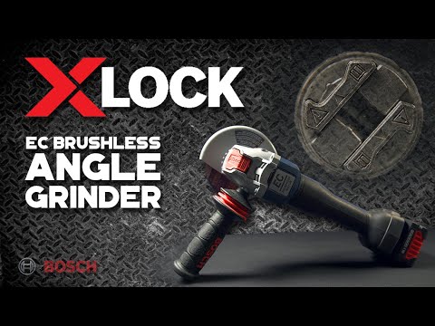 Bosch 18V X-LOCK EC Brushless Angle Grinder