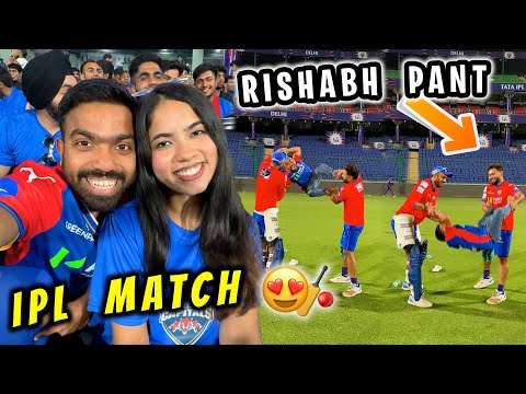 IPL Match With Rishabh Pant 😍 Delhi Vs LSG 🏏