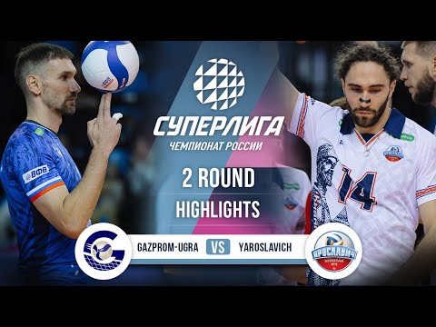 Gazprom-Ugra vs. Yaroslavich | HIGHLIGHTS | 2 Round | SuperLeague 2025-2026