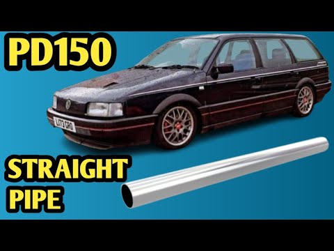 VW PD150 Straight Pipe: Turbo Whoosh or Total Fail?