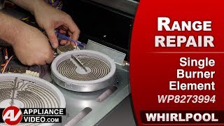 Whirlpool Stove — Element Will Not Heat: Single Burner Element Repair and Diagnostic
