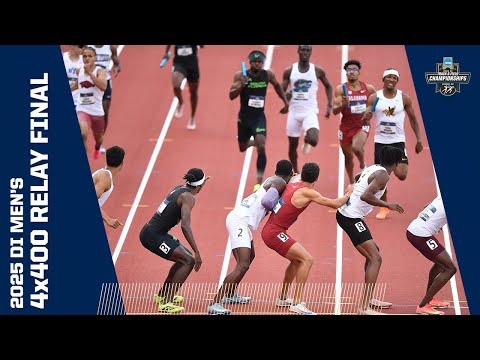 Men's 4x400m final - 2025 NCAA outdoor track and field championships