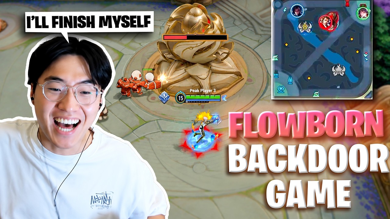 1000 IQ Play in a peak match | HOK