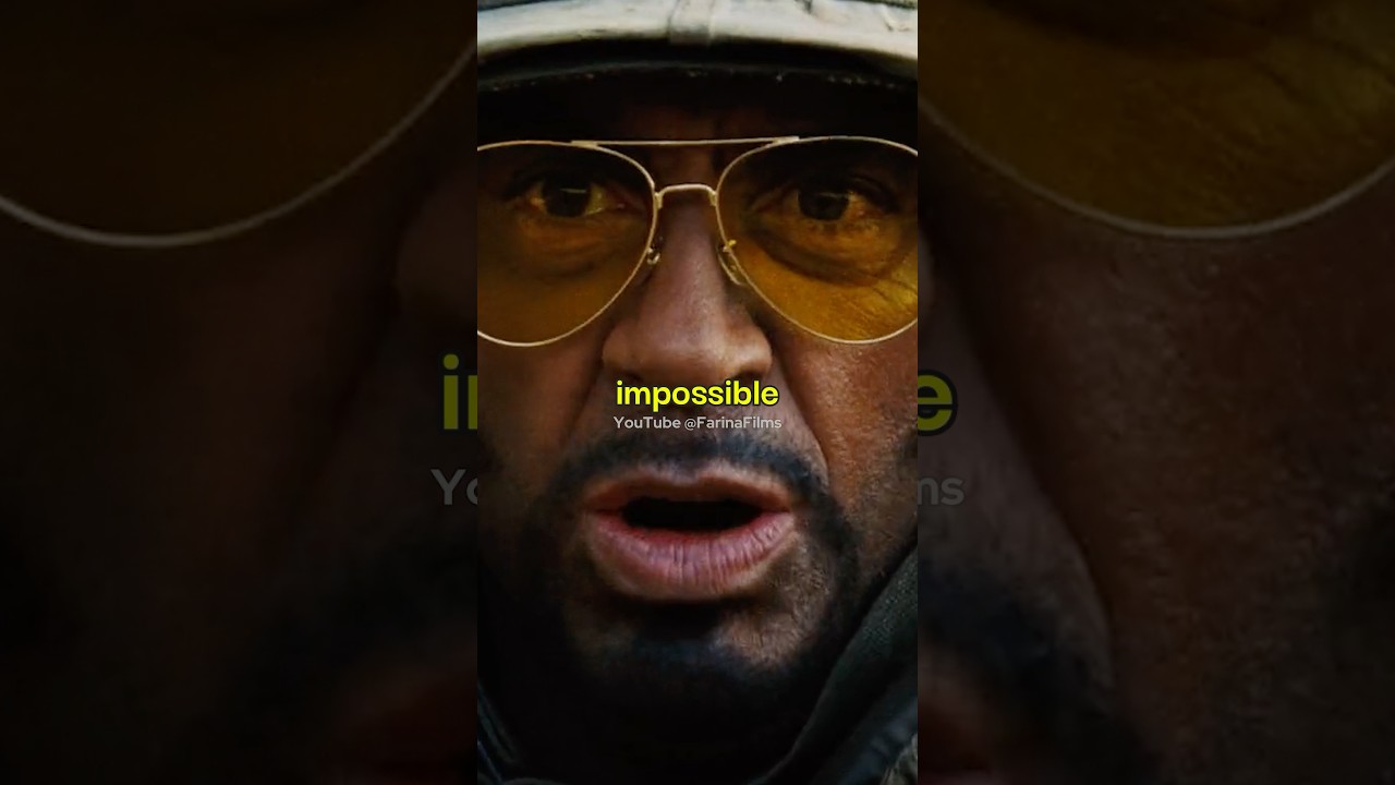 Why Robert Downey Jr Did Tropic Thunder #shorts #tropicthunder #robertdowneyjr