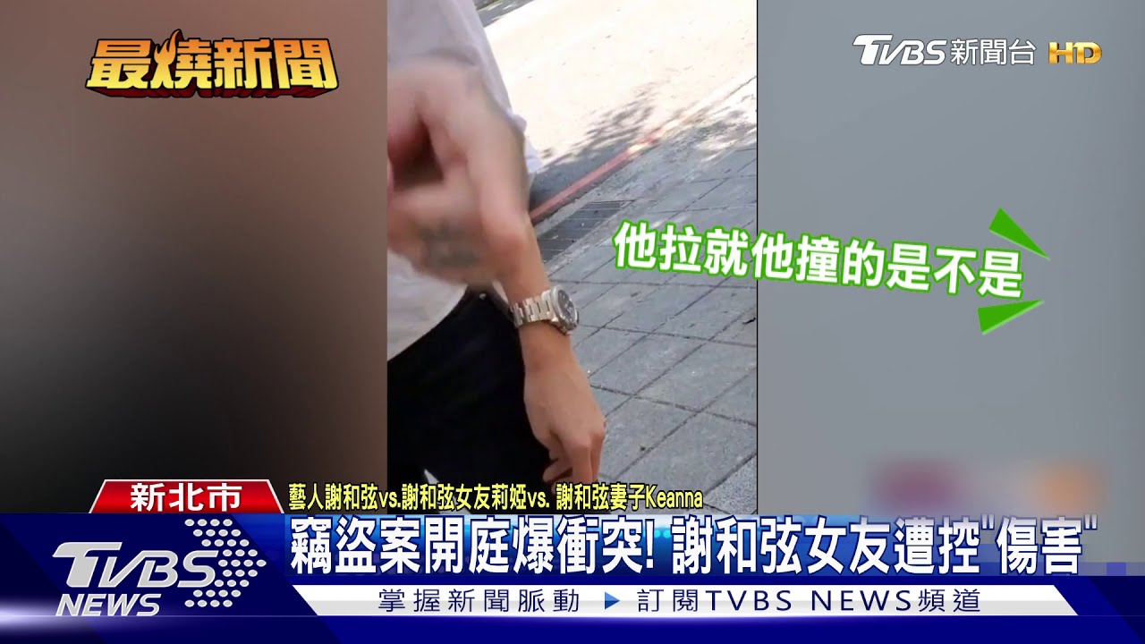 竊盜案開庭爆衝突！　謝和弦女友遭控「傷害」