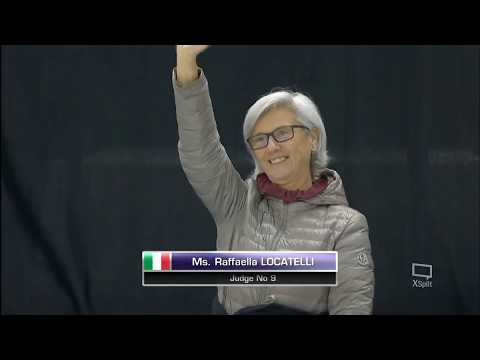 PAIRS SP  OVERALL AND JUDGES INTRO BEFORE WARM UP GROUP 1 SKATE CANADA 2019