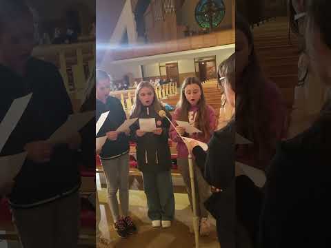 Piosenka o bł . Carlo Acutis w wykonaniu Scholi w Sanktuarium św. Jana Pawła II w Nowym Targu