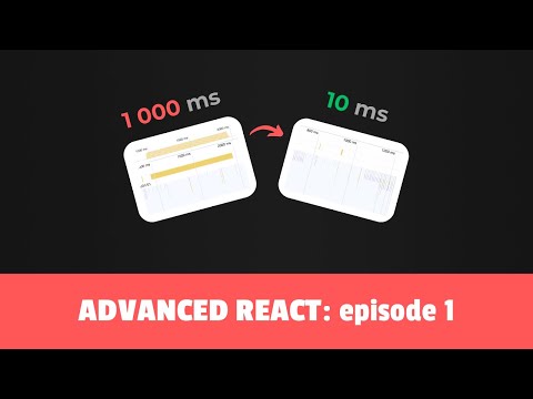 Intro to re-renders - Advanced React Course, Episode1