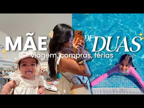VIDA REAL MÃE DE DUAS 👧🏻💖 Surpresa para Mia, viagem, praia