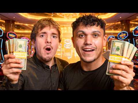 I Did a $15,000 Slot Battle vs Bryce Hall