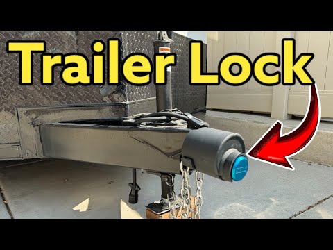 The Best Trailer Coupler Lock!  Proven Industries 2516 Secures The Safety Chains!  Made In The USA!