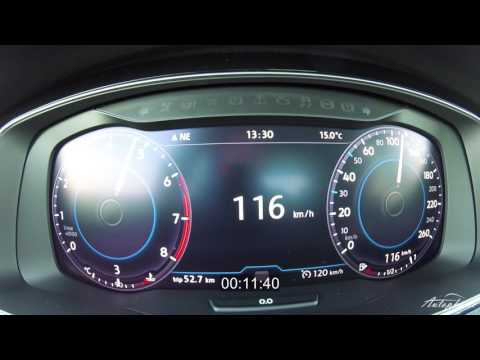 2017 VW Golf 1.5 TSI evo (150 hp) Manual vs DSG: Acceleration 0 - 120 kph - Autophorie