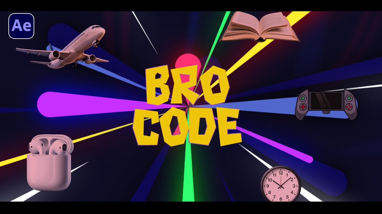 Speak Eazy of Bro Code – Titles After Effects Template