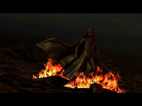 Darth vader 3D Printable Model from Starwars cinematic video render