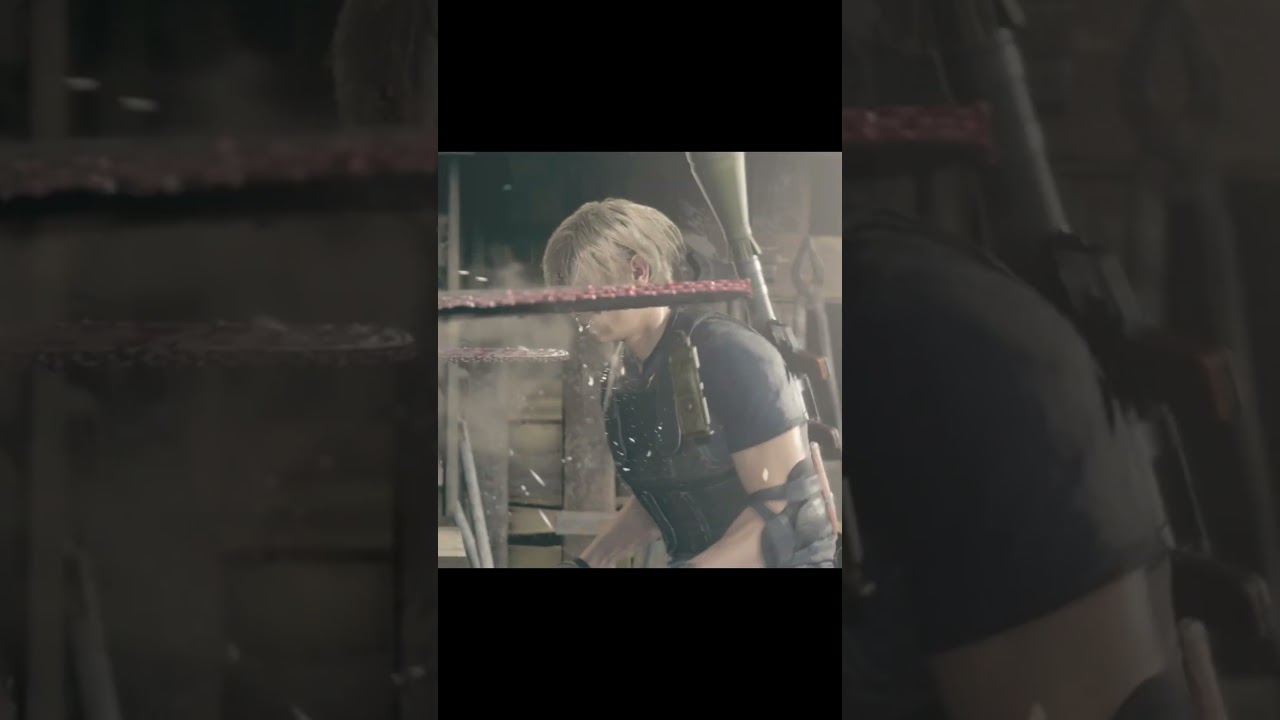 チェーンソー姉妹、避け方　#バイオハザードre4 #バイオハザード