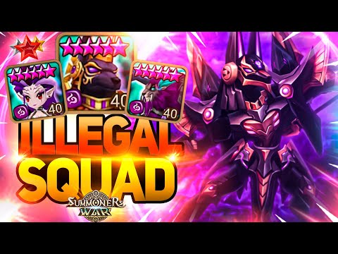 +100 PTS with INCREDIBLE DARK ARMY - Summoners War