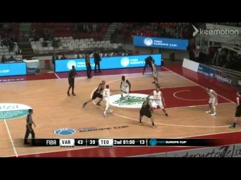 Pierre Antoine Gillet vs Varese ITA 15pts, 7rbs