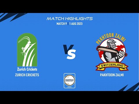 Match 9 - ZCR vs PKZ | Highlights | ECS Switzerland | 1 Aug 2023 | ECS23.661