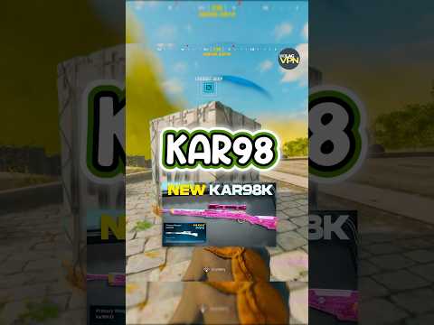 BROKEN ONE SHOT *KAR98k* LOADOUT/CLASS SETUP IN WARZONE #cod #calloduty #warzone