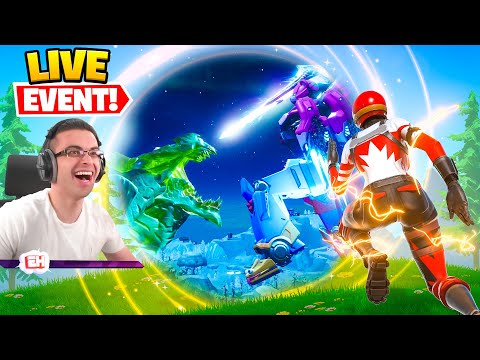 Nick Eh 30 reacts to Monster vs Mech Fortnite EVENT!