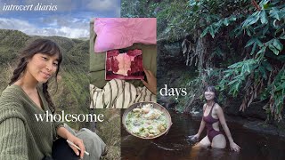 introvert diaries | Peaceful & Productive Days Alone