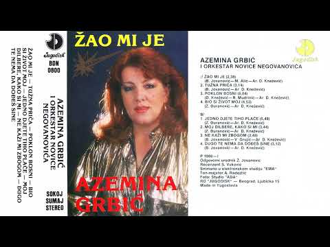 Azemina Grbic i Ork. Novice Negovanovica - Zao mi je - (Audio 1986) - CEO ALBUM