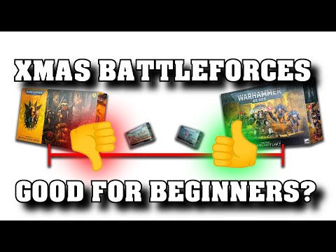 Getting Started With 40k - 2022 Christmas Battleforces