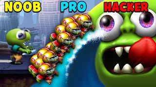 NOOB vs PRO vs HACKER - Zombie Tsunami