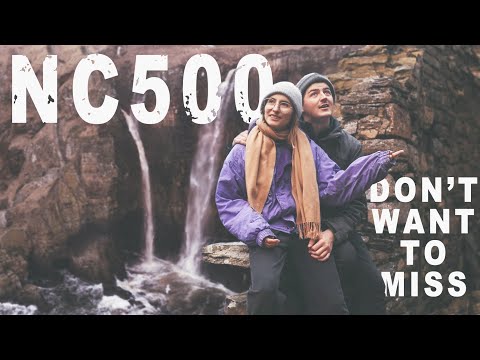 NC500 A place you don't want to miss (Whaligoe Steps)  || Winter vanlife with @LillaHusVanlife