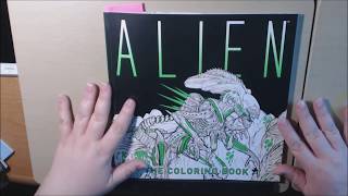 Alien The Movie Adult Coloring Book