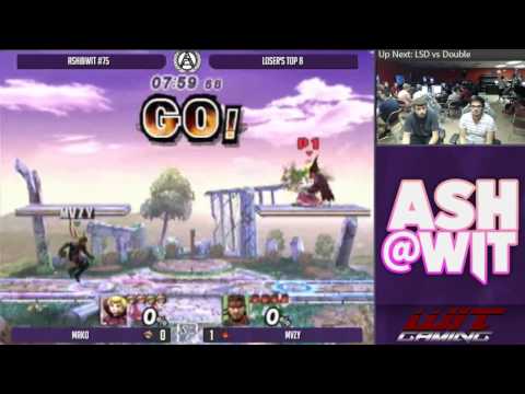 Mako (Peach) vs Mvzy (Snake) - ASH@WIT #75 PM Loser's Top 8