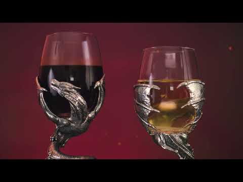 Dragon Wine Glass