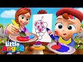 Color Mixing Magic | Educational Kids Songs & Nursery Rhymes By Little Angel