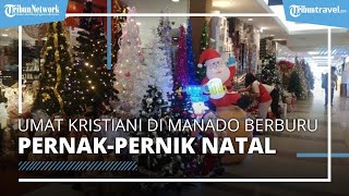 Jelang Natal 2022, Umat Kristiani Kota Manado Mulai Berburu Pernak-pernik di Toko Gloria