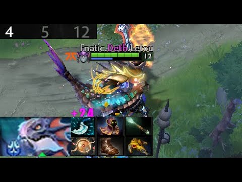 Deth - Slardar | Fnatic vs PSG.LGD  (game 2) BO2 | The International 2021