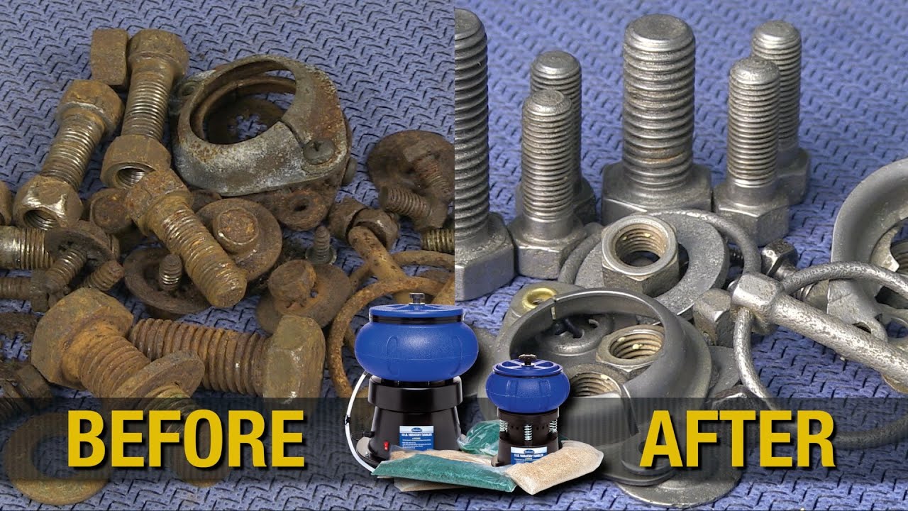 How To Clean & Polish Small Parts - Hardware - Rifle Casings - Coins - Vibratory Tumbler - Eastwood