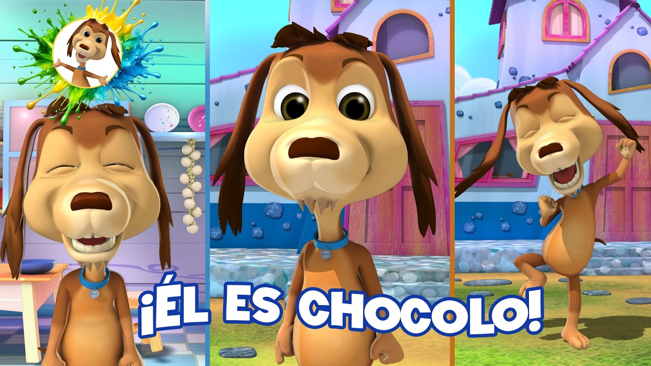 🐶 ÉL ES PERRO CHOCOLO | CANCIONES INFANTILES | MÚSICA PARA JUGAR  #videosparaniños