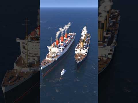 Queen Mary versus Titanic