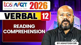 TCS NQT 2026 | Verbal 12 | READING COMPREHENSION | TCS NQT Preparation