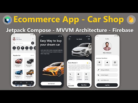 Kotlin MVVM Architecture – Android Projects with Firebase & Jetpack Compose