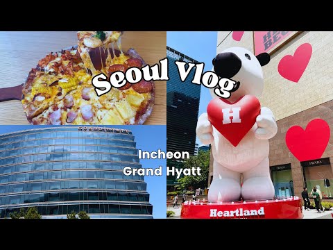 Pizza coreana 🍕, tour Grand Hyatt [Incheon] 🇰🇷