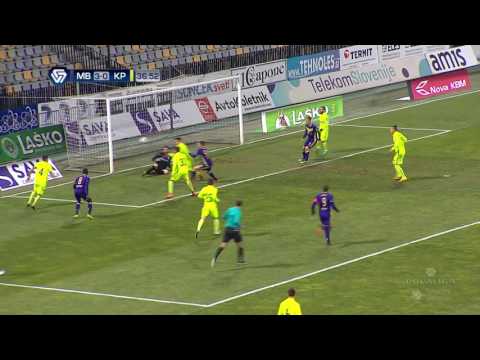 19. krog: Maribor - Koper 4:0; Prva liga Telekom Slovenije 2016/17