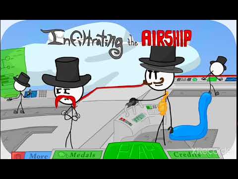 Infiltrating airship original  menu theme extended