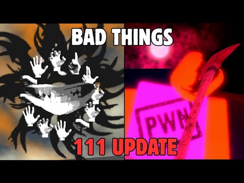 Roblox Bad Things (111 UPDATE) - Full Walkthrough (Scene 1-16 + Ending)
