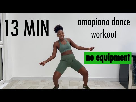 13 MINUTE AMAPIANO DANCE WORKOUT | FAT BURNING | NO EQUIPMENT | AGGIE NONSIZI