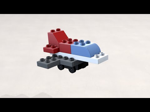 DUPLO Jet Airplane : Steps -