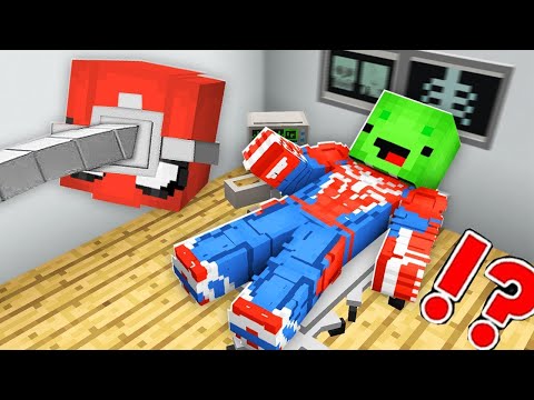 Who Shapeshift Mikey into a SPIDERMAN in Minecraft? - Maizen