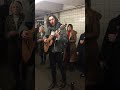 Hozier - Work Song (Pop-Up Show in NYC Subway)